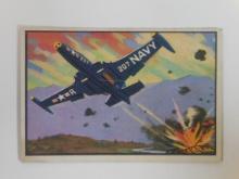 1954 BOWMAN US NAVY VICTORIES #26 KOREAN BRIDGE HIT