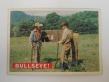 1956 TOPPS DAVEY CROCKETT SERIES 1 #35 BULLSEYE