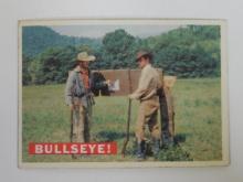 1956 TOPPS DAVEY CROCKETT SERIES 1 #35 BULLEYES!