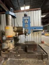 6' Arm WMW Radial Drill Model BR 80-2000 GH, S/N 778