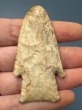 SUPERB 2 1/4" Hardin Point, Well-Made Example, Found in Missouri, Ex: Huber Collection of