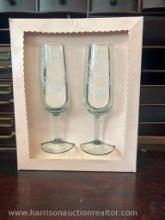 Groom and Bride glasses