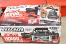 Badlands ZXR 12,000 pound truck SUV winch with wireless remote