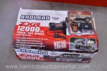 Badlands ZXR 12,000 pound truck SUV winch with wireless remote