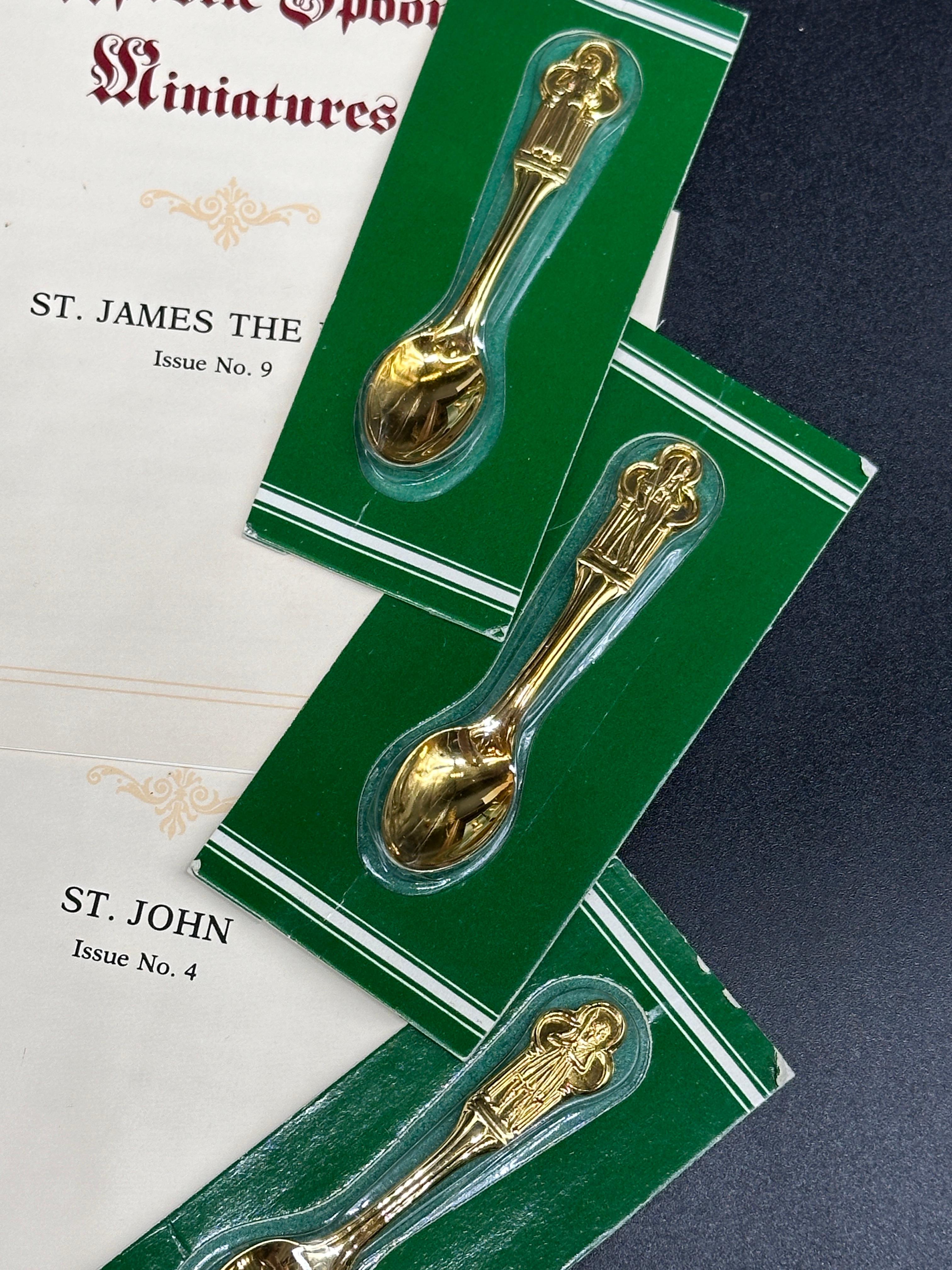 The Apostle Spoon Miniature Collection w/COA