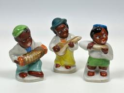 (3) Black Americana Musicians (Made in Occupied Japan)