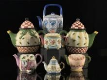 Variety of Teapots