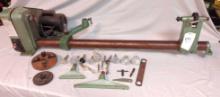 Wood Lathe, Central Machinery 12" x 37" with all accessories. Seller states this has never been