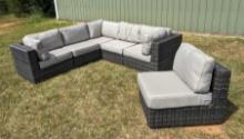 Patio Set, 6 Piece Sectional