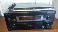 A Pioneer Elite Audio Video Multi Channel Receiver and a Phillips DVD Player