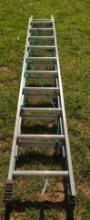 Werner 20' aluminum extension ladder