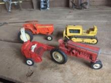 Vintage toys, Hot wheels redlines, Tonka dozer, Tru Scale, Allis Chalmers