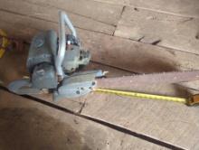 Vintage Homelite chain saw