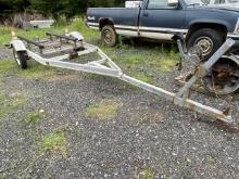 Single Axle Galvanized Boat Trailer