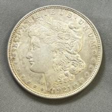 1921 Morgan Silver Dollar, 90% silver