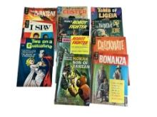 11- 12 Cent Dell and Gold Key Comic Books, Checkmate, Bonanza, The Phantom and more