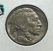 1937 Buffalo Nickel