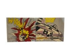 Roy Lichtenstein WHAAM!! Lithograph on Board Signed in Pencil