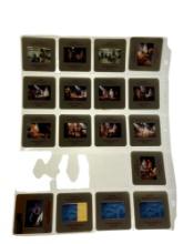 Vintage 1980s Erotic Adult Film Star Party Photo Negatives Collection