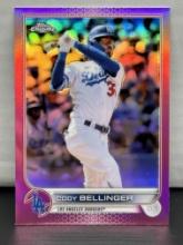 Cody Bellinger 2022 Topps Chrome Pink Refractor #106