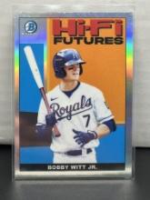 Bobby Witt Jr. 2022 Bowman Chrome HiFi Futures Refractor Insert #HIFI-5