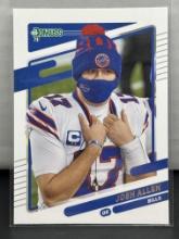 Josh Allen 2021 Panini Donruss Mask Variation #225