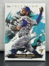 Cristian Javier 2021 Topps Inception Rookie RC #84