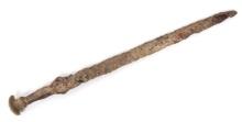 Rare Iron Luristan Short Sword w/ Bronze Pommel