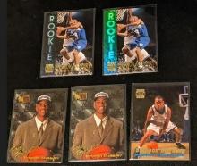 x5 Stephon Marbury rc lot Vintage See pictures