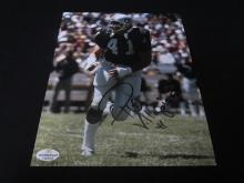 PHIL VILLAPIANO SIGNED 8X10 PHOTO RAIDERS COA