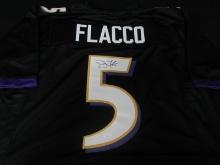 RAVENS JOE FLACCO SIGNED JERSEY JSA COA