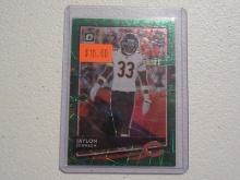 2020 DONRUSS OPTIC JAYLON JOHNSON RC GREEN PRIZM