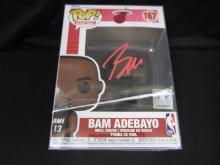 Bam Adebayo signed Funko Pop Figure COA