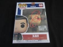 Xavi soccer signed Funko Pop COA