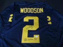 Charles Woodson Michigan signed Jersey Fivestar