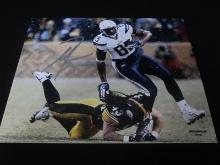 ANTONIO GATES SIGNED 8X10 PHOTO GAA COA