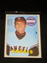 1969 Topps #653 Aurelio Rodriguez, California Angels