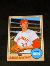 1968 Topps #264 Ted Abernathy Cincinnati Reds Vintage
