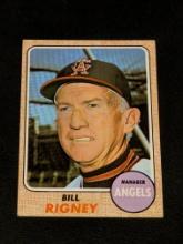 1968 Topps Baseball #416 Bill Rigney