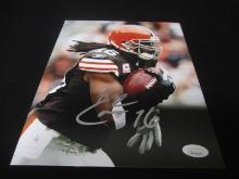 Josh Cribbs Signed 8x10 Photo JSA Witnessed