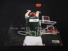 Larry Bird Signed 8x10 Photo Heritage COA