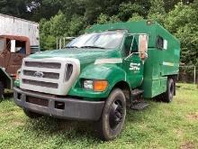 2006 FORD F750 CHIPPER DUMP