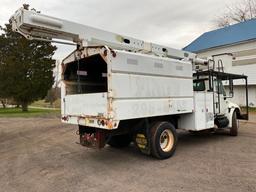 2004 INTERNATIONAL 4300 FORESTRY BUCKET TRUCK ALTEC LRV58