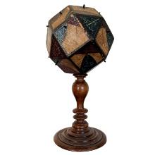 19th Century Polyhedral Dial Decorative Article