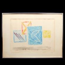 AEM (20th C.) Color Etching on Paper