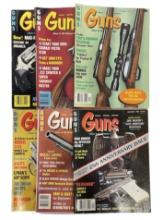 Lot of 6 | Rare Vintage Guns Magazines