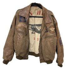 Vintage Pilot Bomber Jacket | Size XL