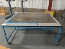 INDUSTRIAL MOBILE WORK TABLE