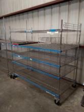 NEXEL STAINLESS STEEL MOBILE RACK