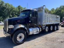 2017 Peterbilt 567 SFA  Quad Axle Dump Truck